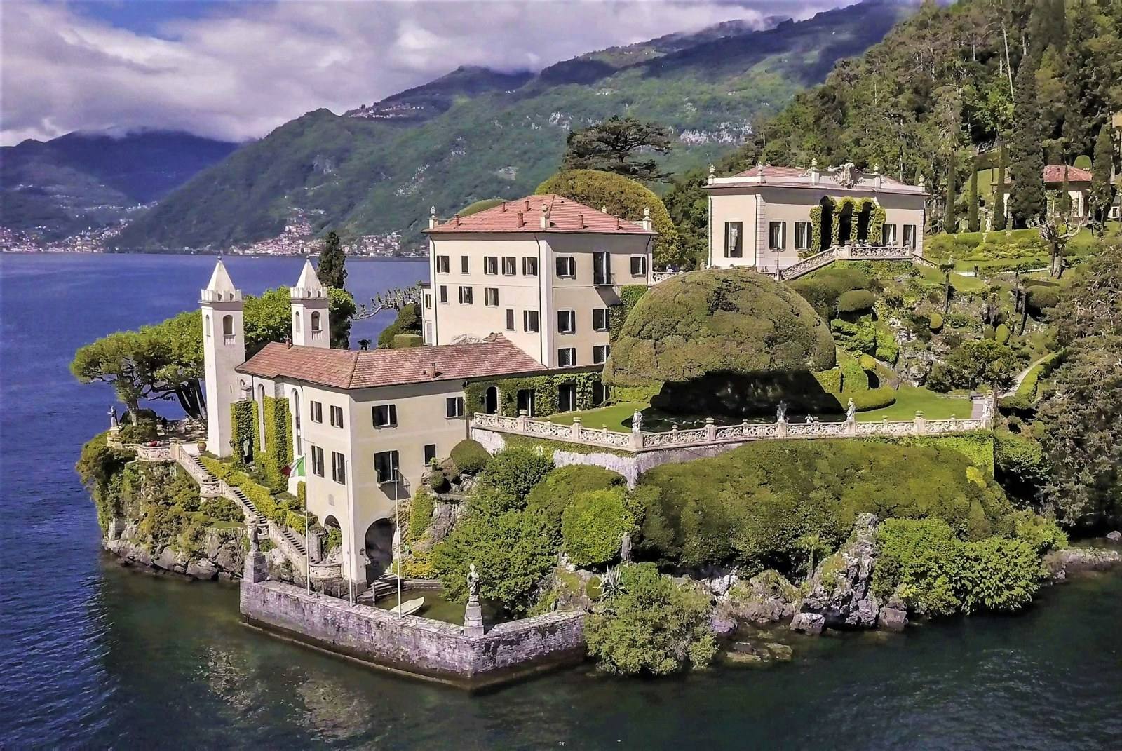 Villa del Balbianello a Tremezzina, bene del FAI: sarà visitabile durante le Giornate FAI d'Autunno del 10 e 11 ottobre.