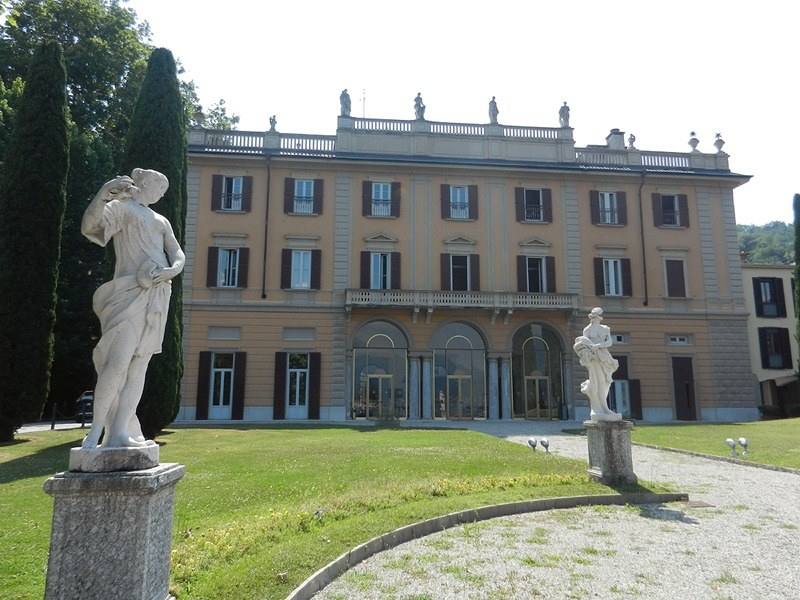 Un altro scorcio di Villa Gallia, dimora storica tra le sedi della rassegna.