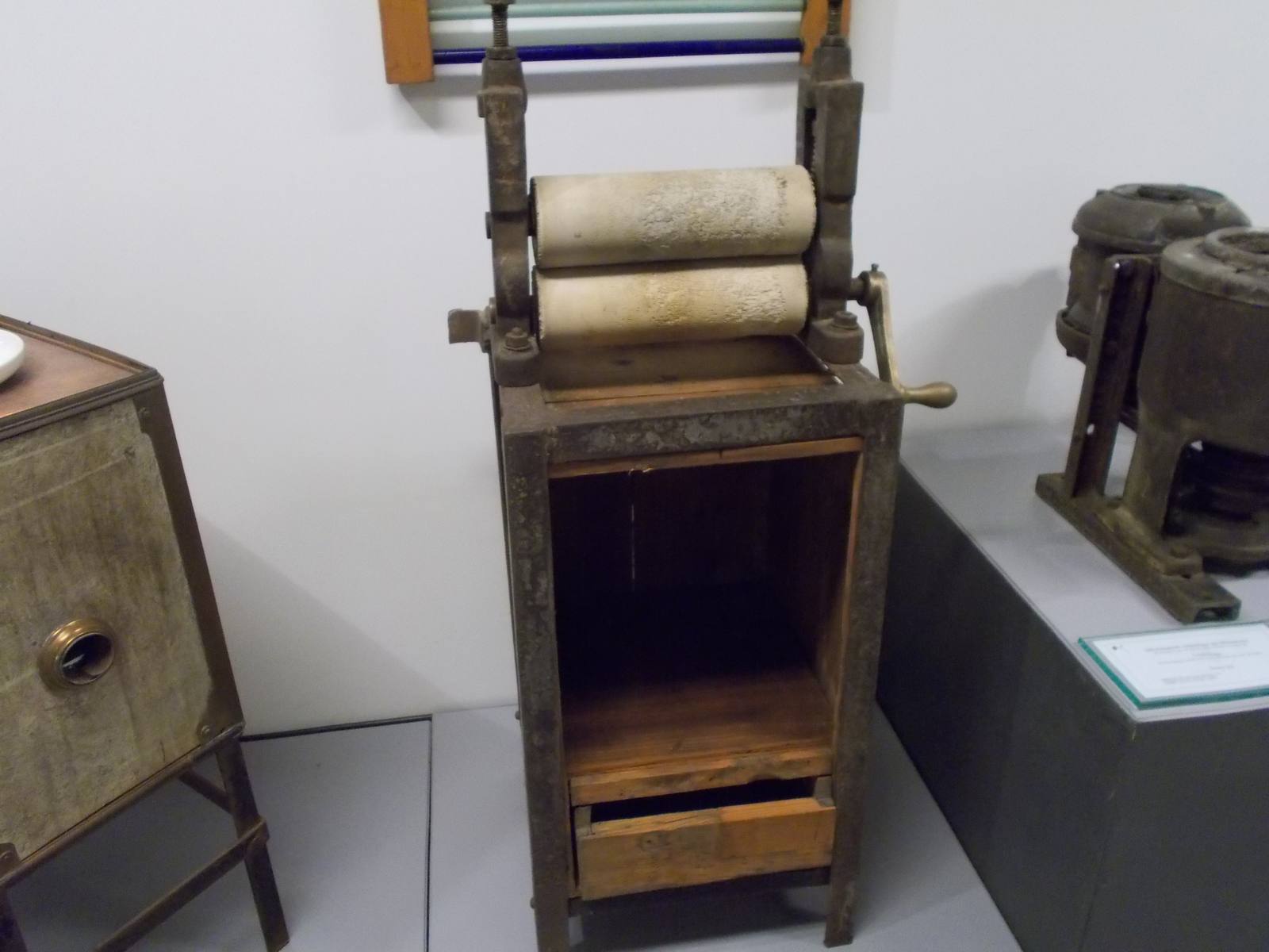 Historic silk-processing machinery at Como's Silk Museum.